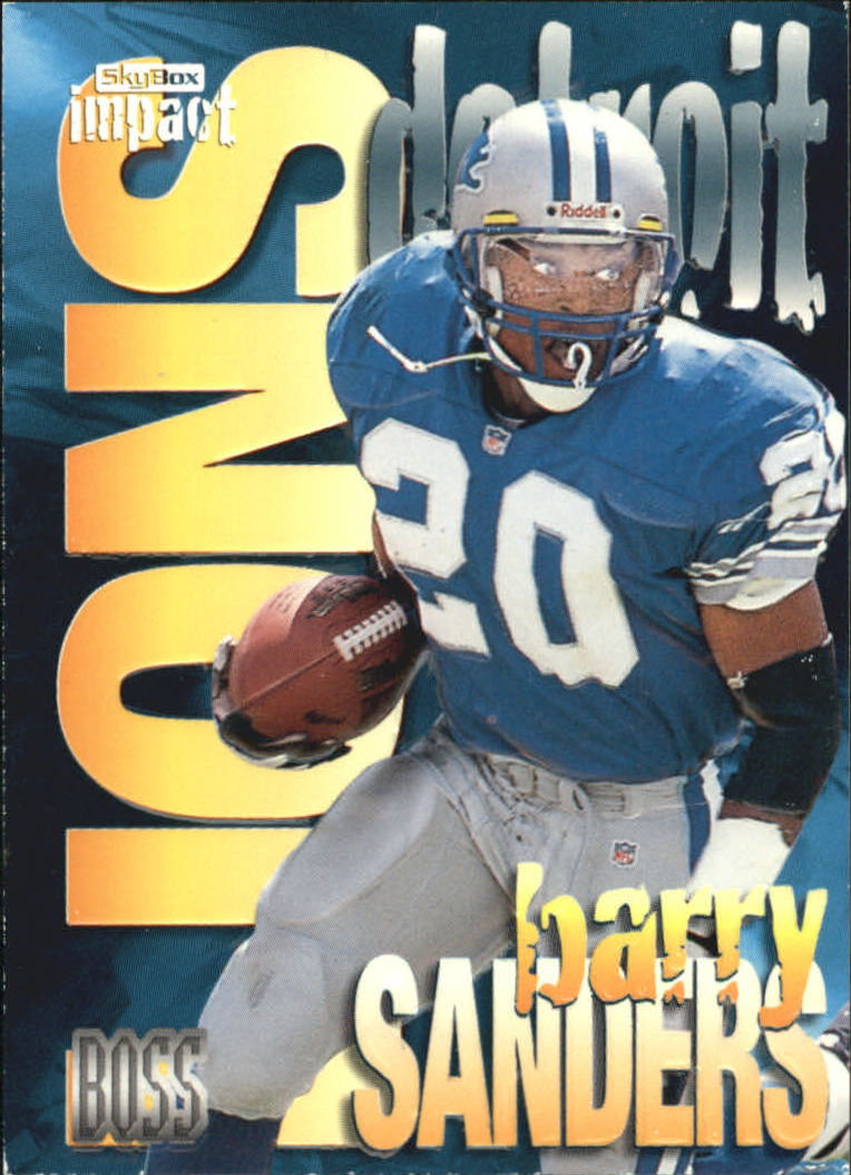 1997 SkyBox Impact Boss #19 Barry Sanders