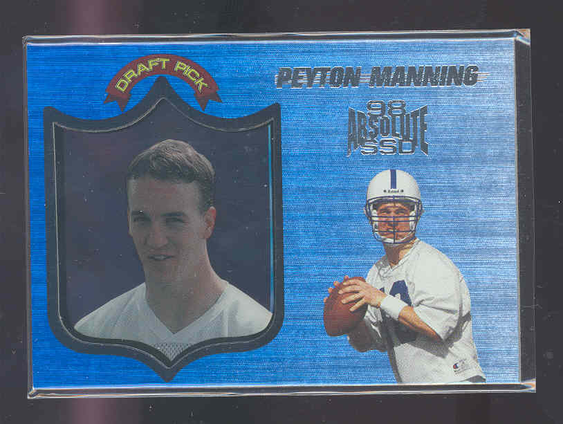 1998 Absolute Hobby #165 Peyton Manning RC