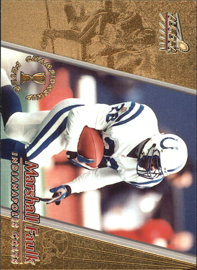1998 Aurora Championship Fever #21 Marshall Faulk