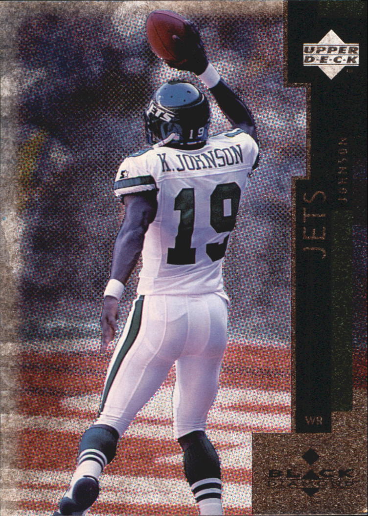 1998 Black Diamond #117 Keyshawn Johnson