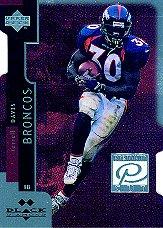 1998 Black Diamond Premium Cut Double #PC30 Terrell Davis