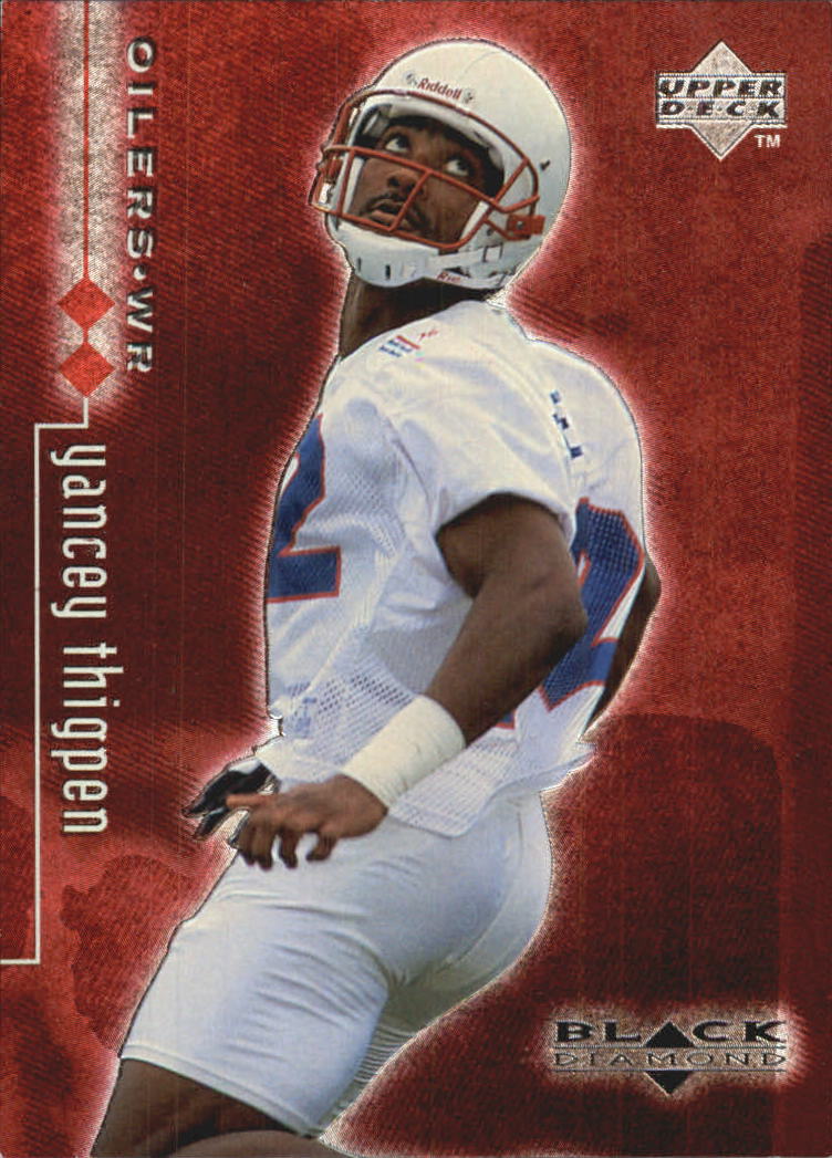 1998 Black Diamond Rookies Double #87 Yancey Thigpen
