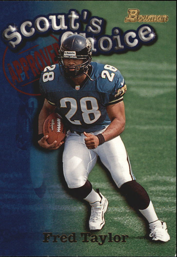 1998 Bowman Scout's Choice #SC9 Fred Taylor