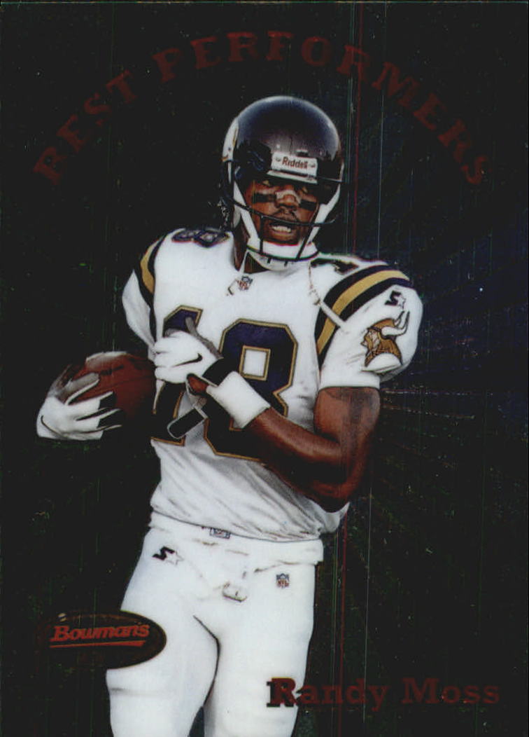 1998 Bowman's Best Performers #BP5 Randy Moss