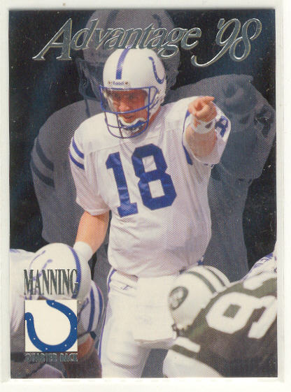 1998 Collector's Edge Advantage #189 Peyton Manning RC