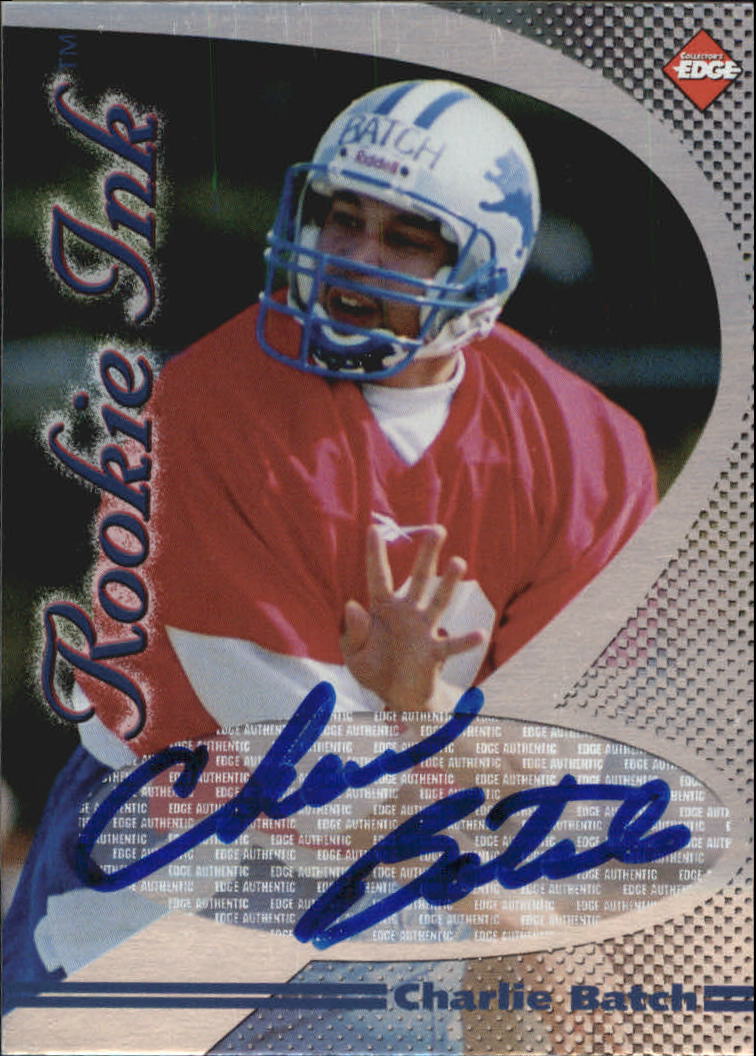 1998 Collector's Edge First Place Rookie Ink #7 Charlie Batch