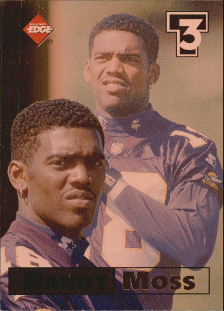 1998 Collector's Edge First Place Triple Threat #3 Randy Moss