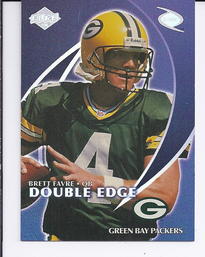 1998 Collector's Edge Odyssey Double Edge #2A B.Favre F/R.Leaf