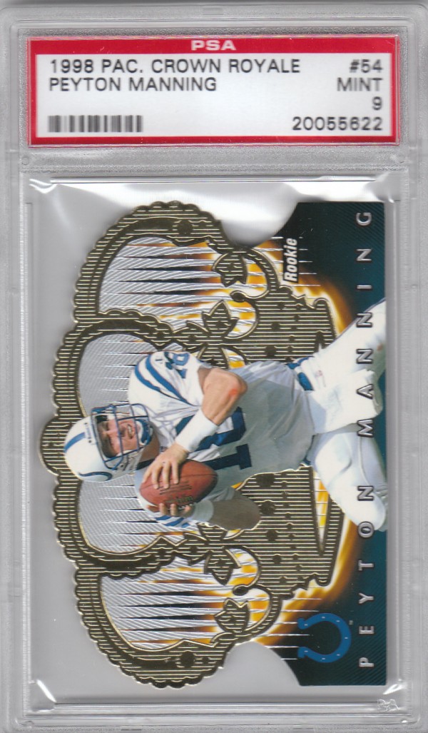 1998 Crown Royale #54 Peyton Manning RC