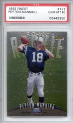 1998 Finest #121 Peyton Manning RC