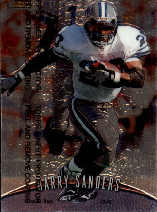 1998 Finest #270 Barry Sanders