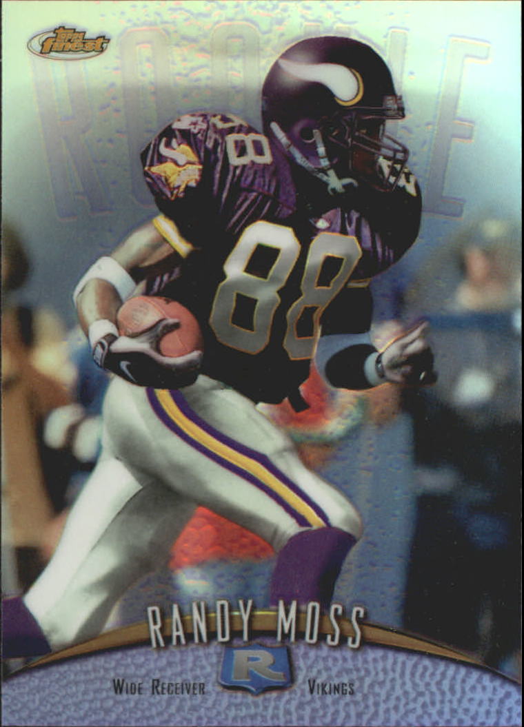 1998 Finest No-Protectors Refractors #135 Randy Moss