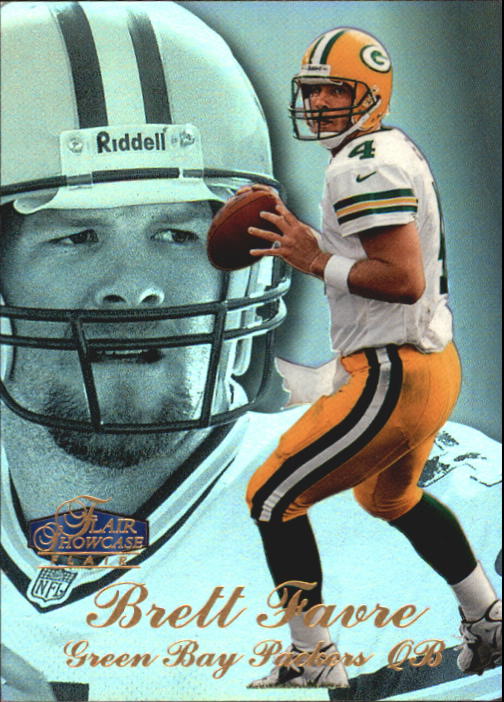 1998 Flair Showcase Row 3 #1 Brett Favre