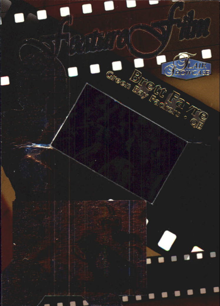 1998 Flair Showcase Feature Film #2 Brett Favre