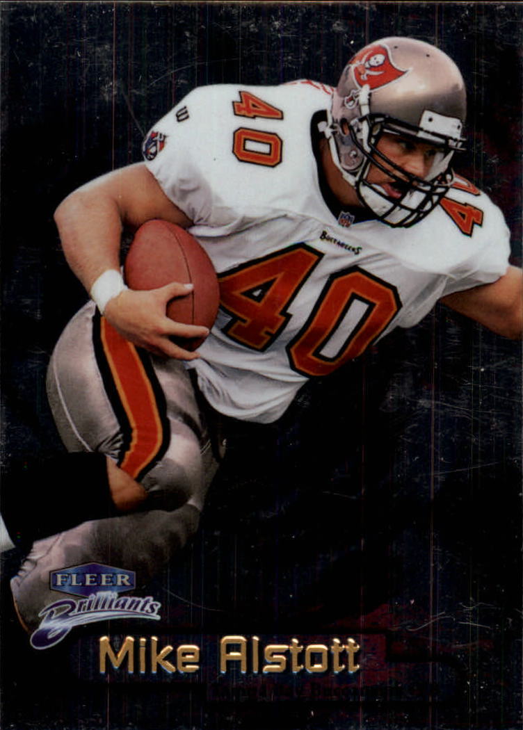 1998 Fleer Brilliants #18 Mike Alstott