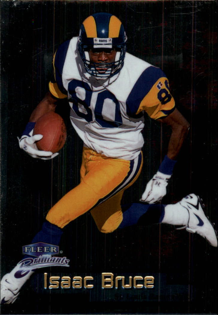 1998 Fleer Brilliants #28 Isaac Bruce