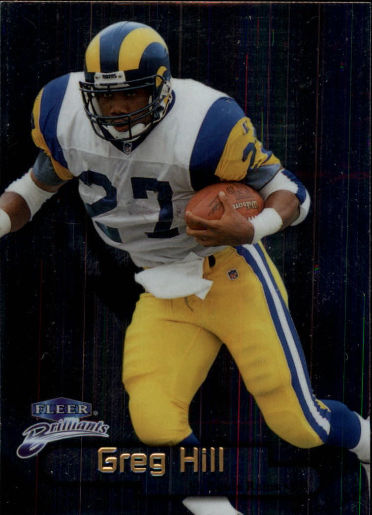 1998 Fleer Brilliants #35 Greg Hill