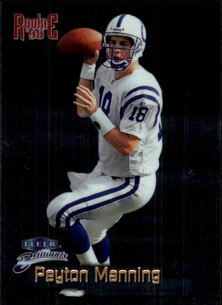 1998 Fleer Brilliants #120 Peyton Manning RC