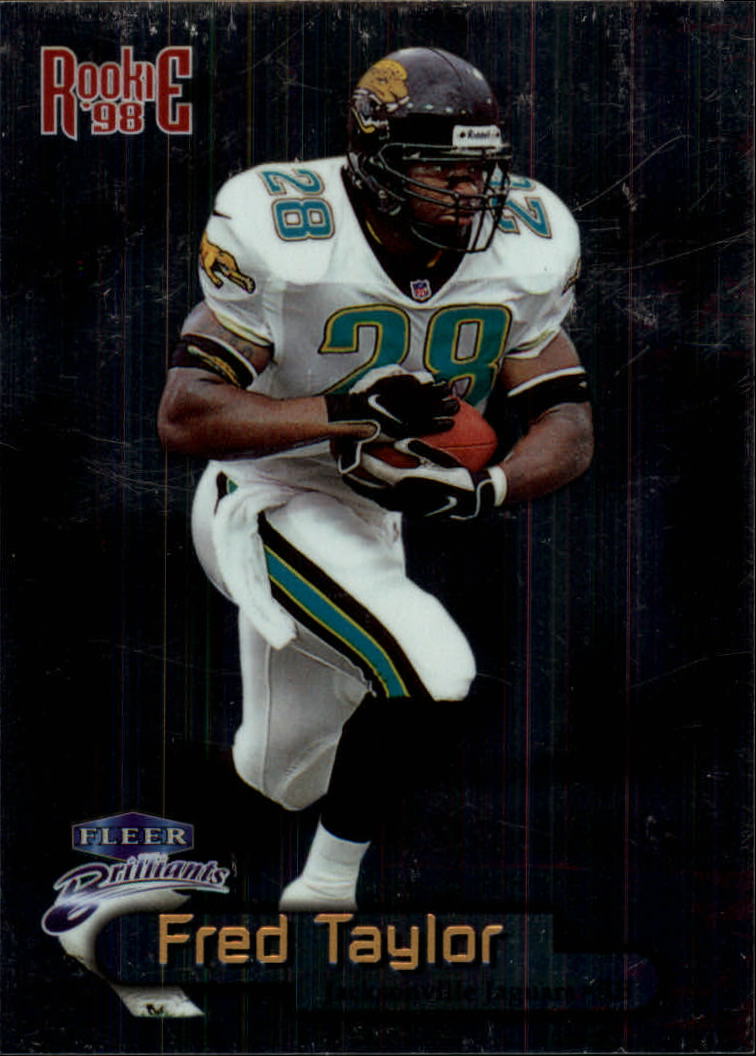 1998 Fleer Brilliants #139 Fred Taylor RC