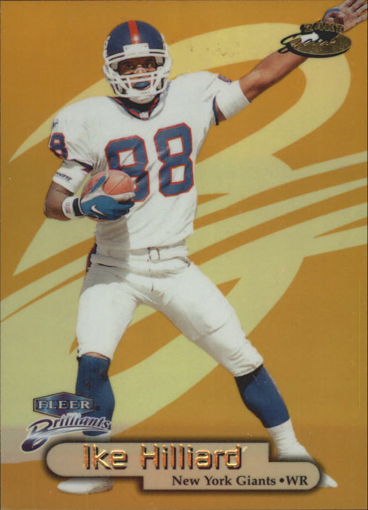 1998 Fleer Brilliants 24-Karat Gold #14 Ike Hilliard