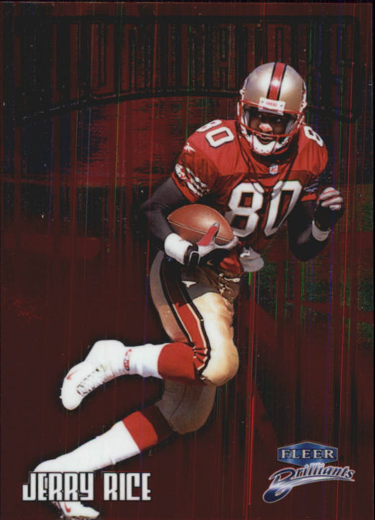 1998 Fleer Brilliants Illuminators #13 Jerry Rice