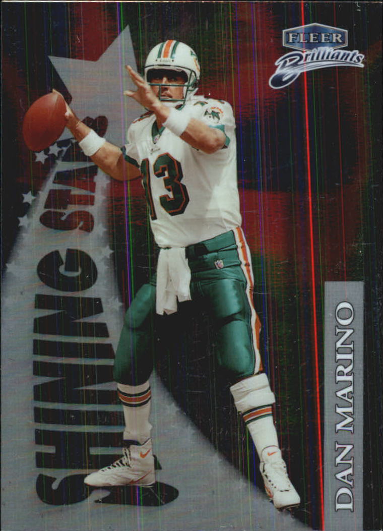1998 Fleer Brilliants Shining Stars #11 Dan Marino