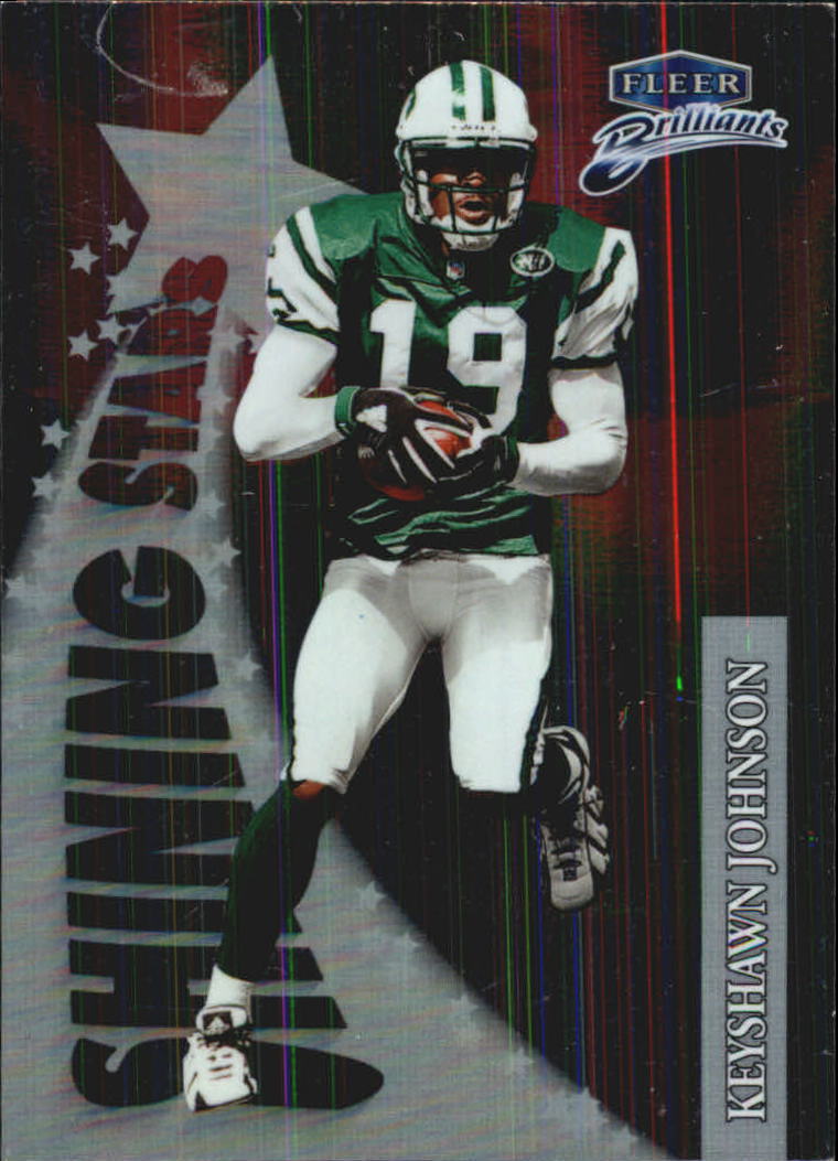 1998 Fleer Brilliants Shining Stars #12 Keyshawn Johnson