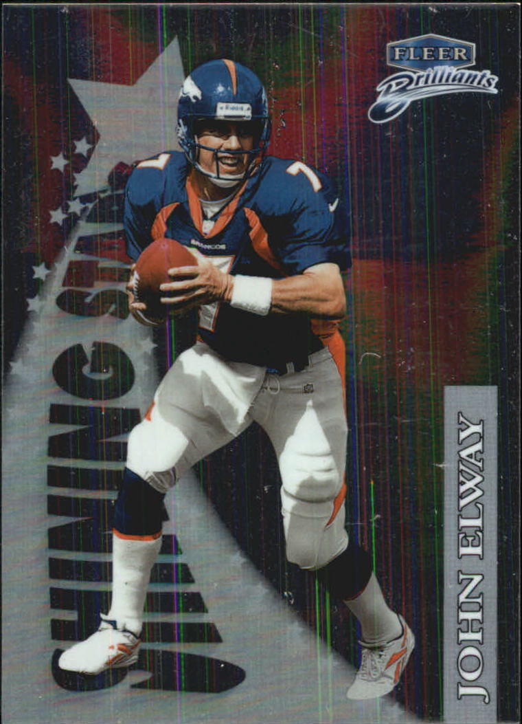 1998 Fleer Brilliants Shining Stars #13 John Elway