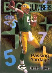 1998 Fleer Tradition Big Numbers #BN5A Brett Favre 0
