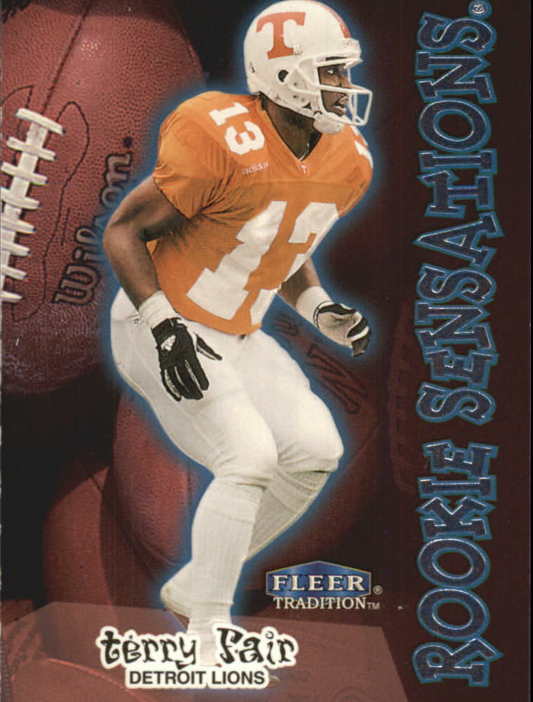 1998 Fleer Tradition Rookie Sensations #7RS Terry Fair