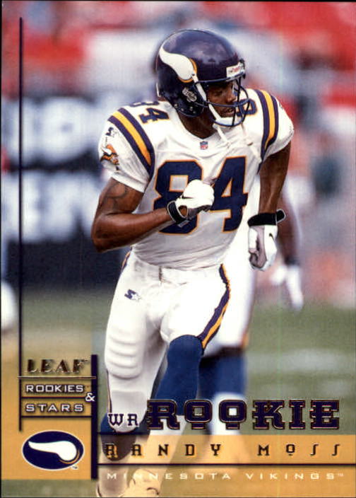 1998 Leaf Rookies and Stars #199 Randy Moss RC