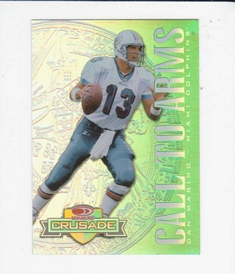 1998 Leaf Rookies and Stars Crusade Green #2 Dan Marino