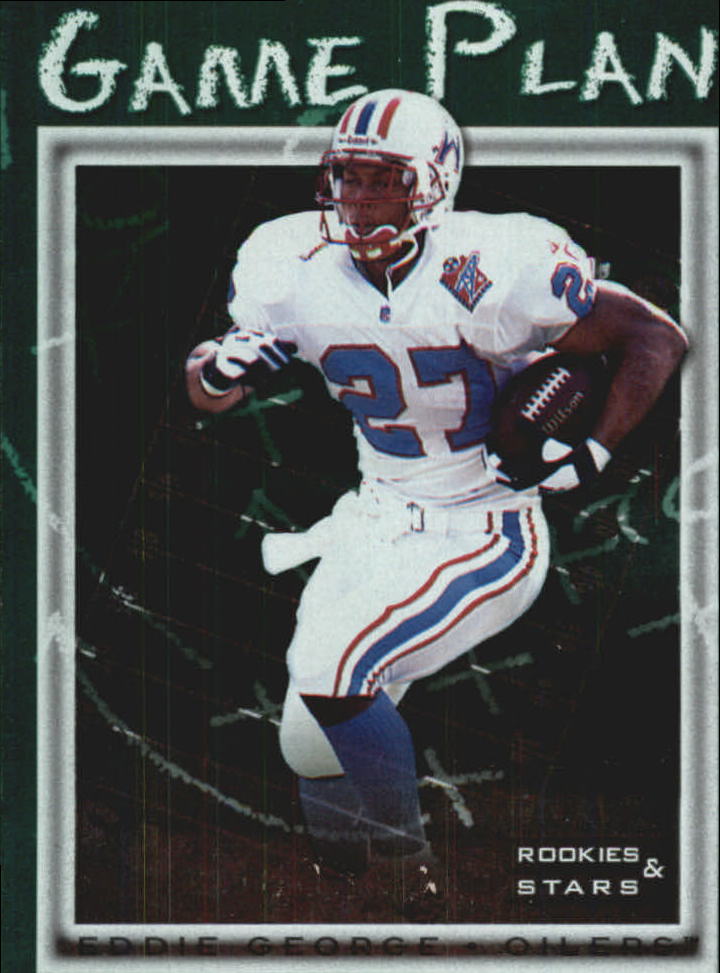1998 Leaf Rookies and Stars Game Plan #15 Eddie George