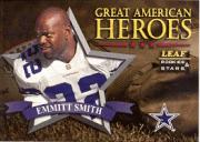 1998 Leaf Rookies and Stars Great American Heroes #3 Emmitt Smith