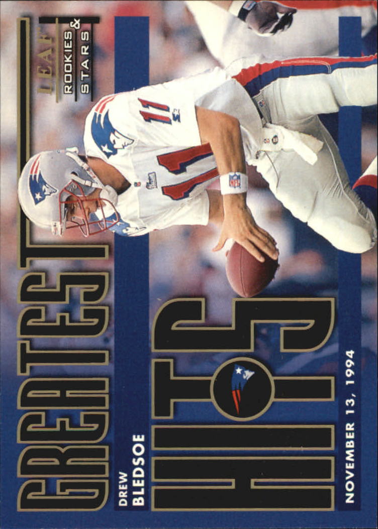 1998 Leaf Rookies and Stars Greatest Hits #7 Drew Bledsoe