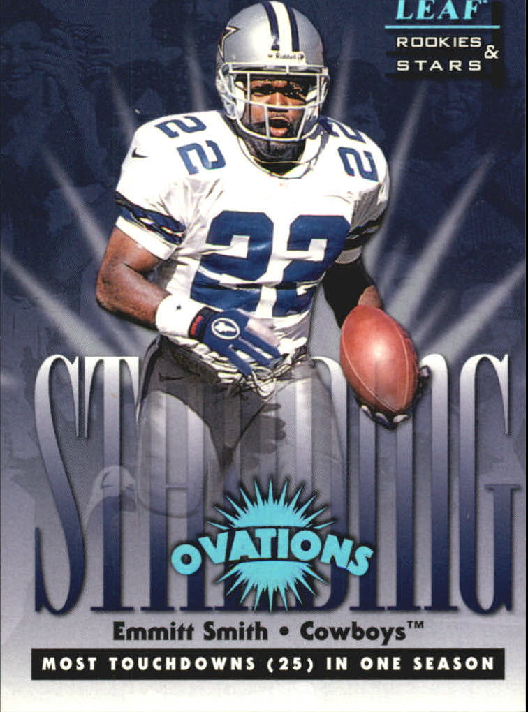 1998 Leaf Rookies and Stars Standing Ovation #3 Emmitt Smith