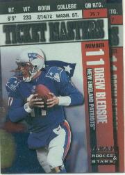 1998 Leaf Rookies and Stars Ticket Masters #6 Drew Bledsoe/Robert Edwards