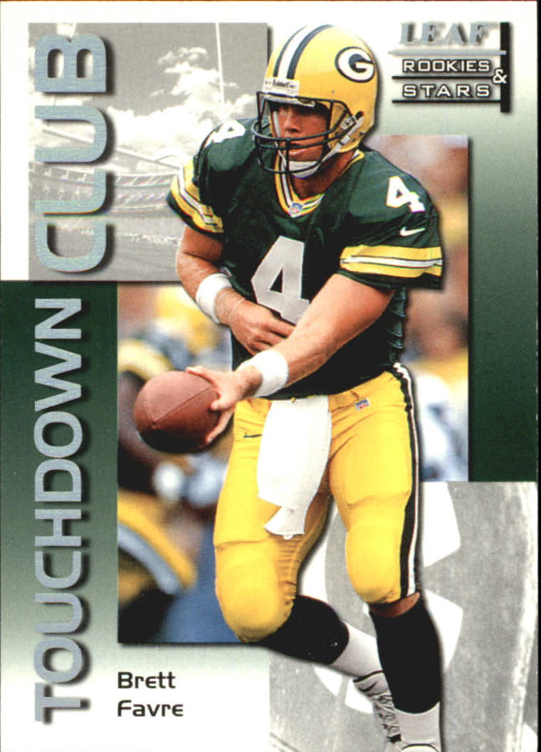 1998 Leaf Rookies and Stars Touchdown Club #1 Brett Favre