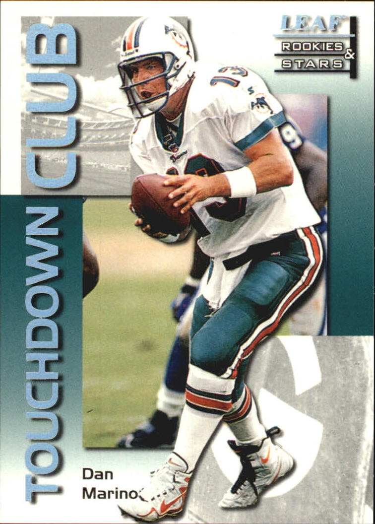 1998 Leaf Rookies and Stars Touchdown Club #2 Dan Marino