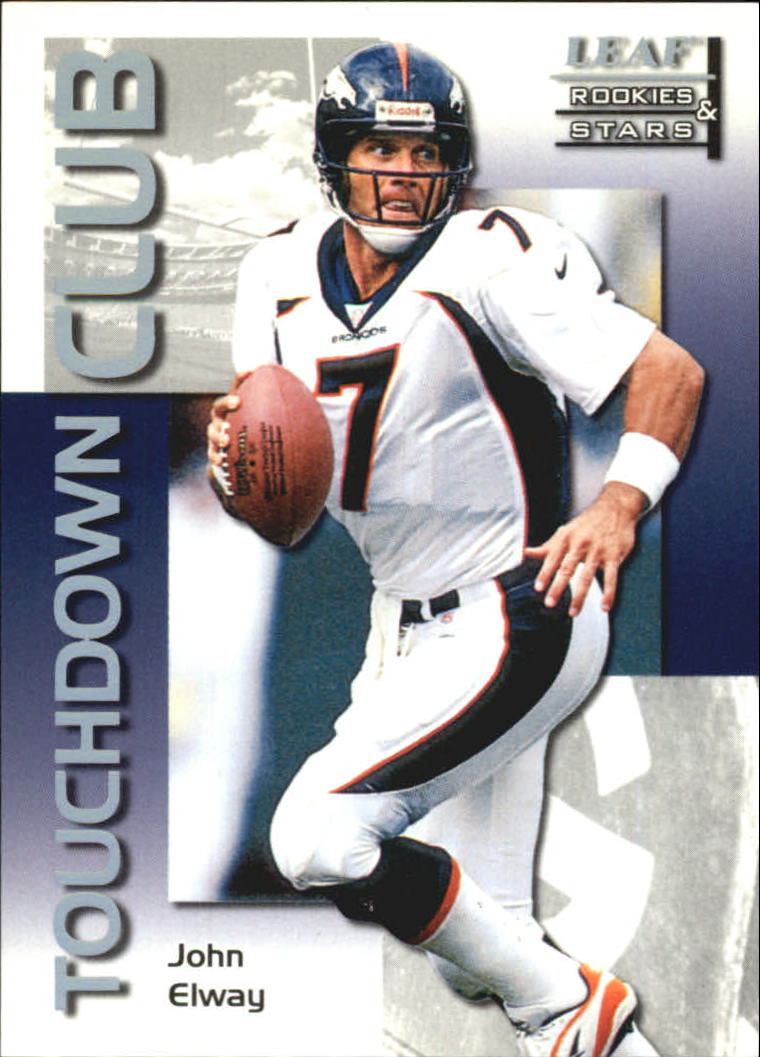 1998 Leaf Rookies and Stars Touchdown Club #18 John Elway