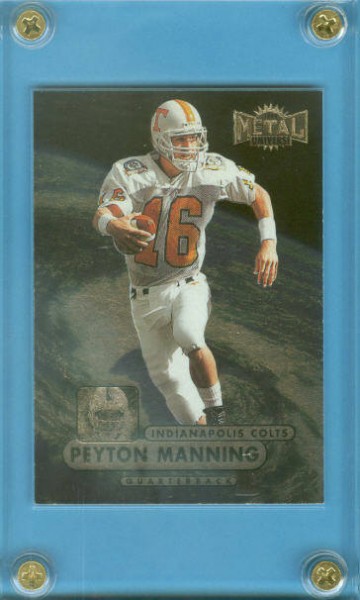 1998 Metal Universe #189 Peyton Manning RC