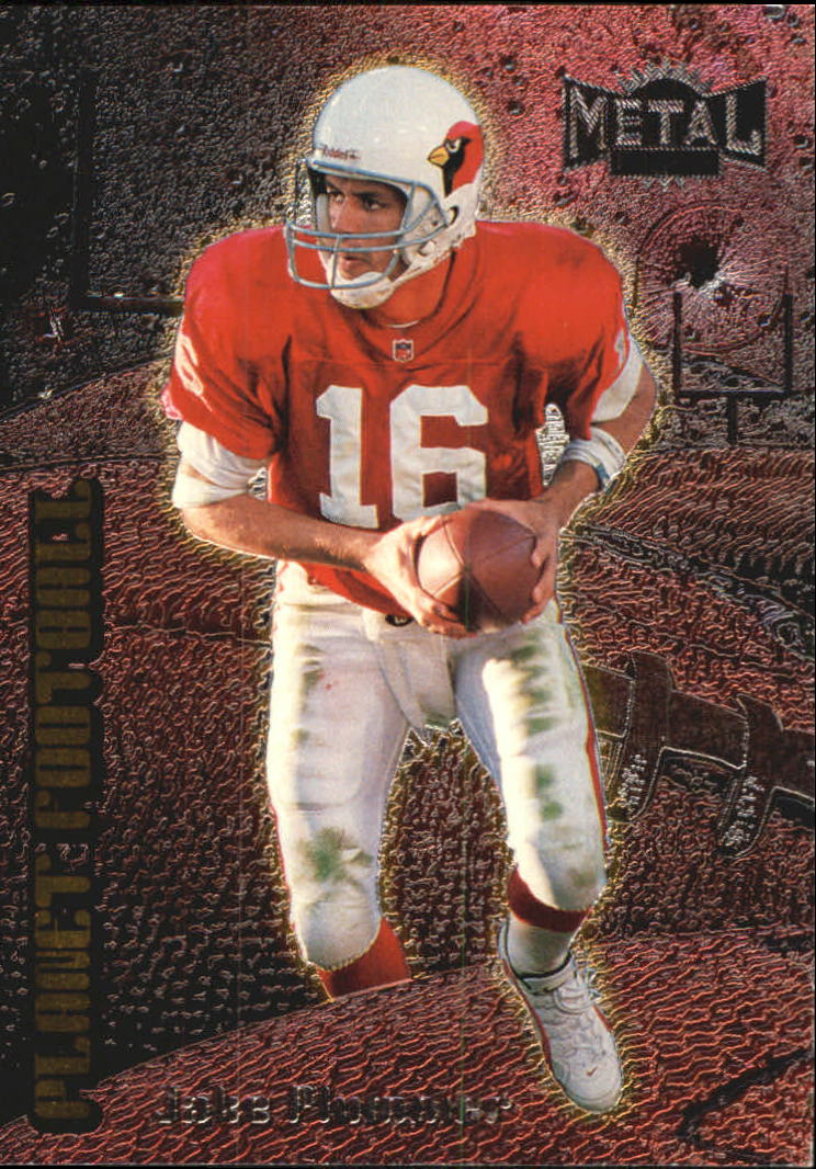 1998 Metal Universe Planet Football #4 Jake Plummer