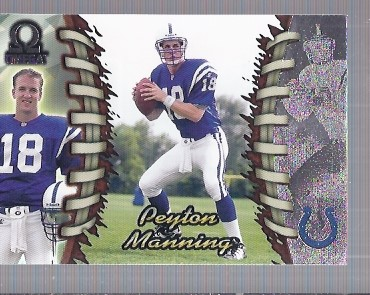 1998 Pacific Omega #101 Peyton Manning RC