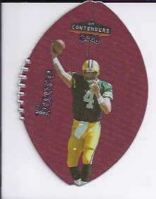 1998 Playoff Contenders Leather #31 Brett Favre