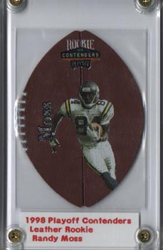 1998 Playoff Contenders Leather #52 Randy Moss