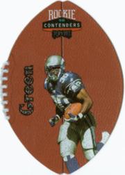 1998 Playoff Contenders Leather #84 Ahman Green