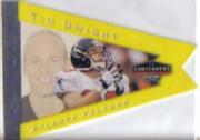 1998 Playoff Contenders Pennants Blue Felt #4 Tim Dwight
