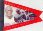 1998 Playoff Contenders Pennants Blue Felt #97 Eddie George