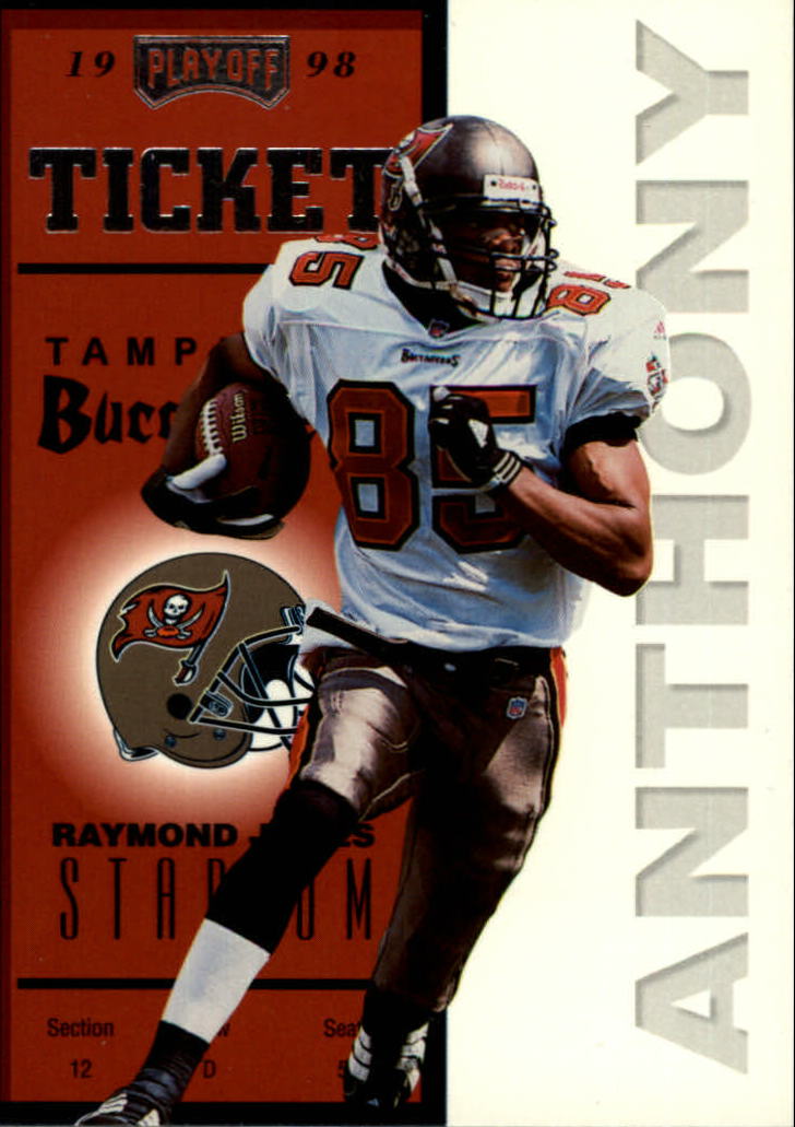 1998 Playoff Contenders Ticket #73 Reidel Anthony