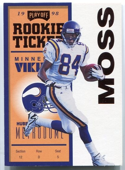 1998 Playoff Contenders Ticket Red #92 Randy Moss